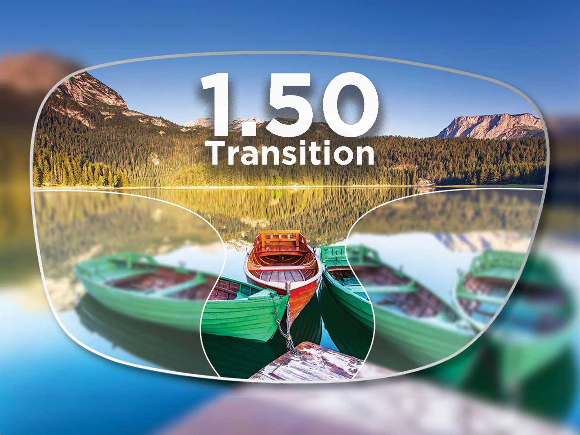 Lenti progressive  CR 1.50 Transitions Gen S Optima Dual Digital X