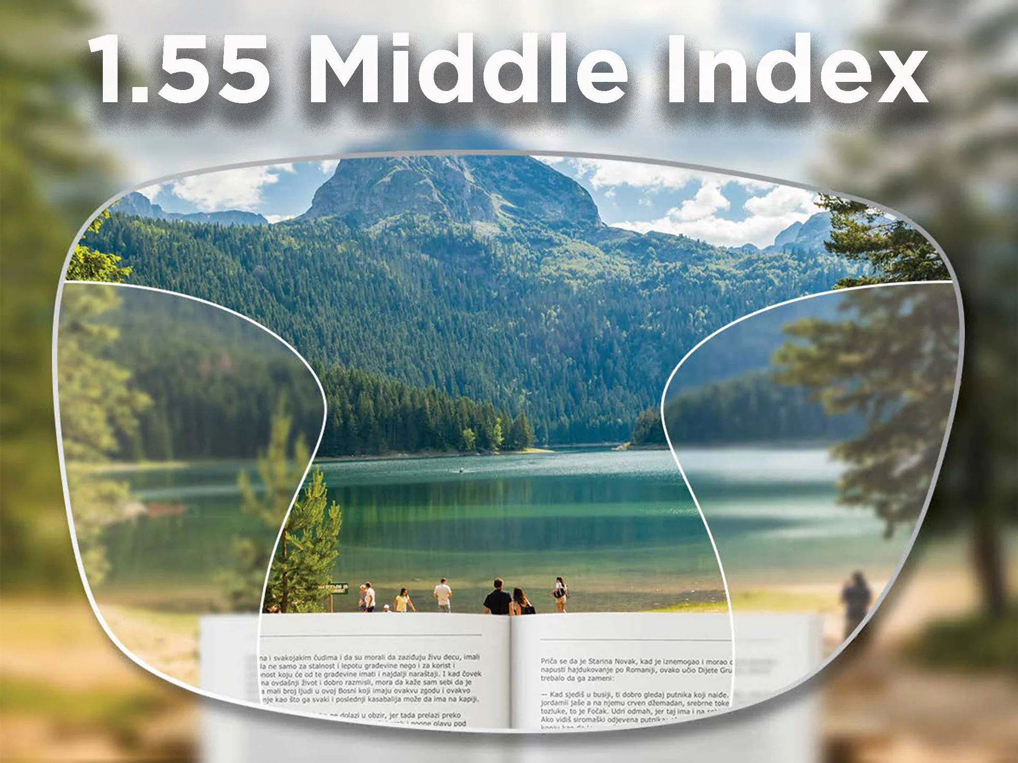 Lente progressiva UltraLux Sunshade NG 1.55 Middle Index